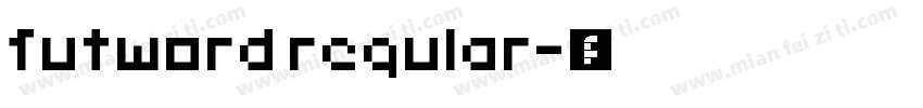 futword regular字体转换